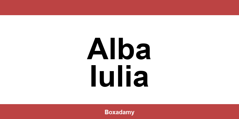 Informații de contact depozitul Sameday din Alba Iulia